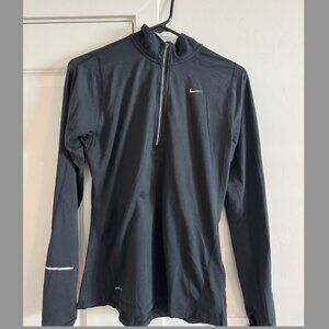 Women's Nike Dri-Fit Black Jacket Small
